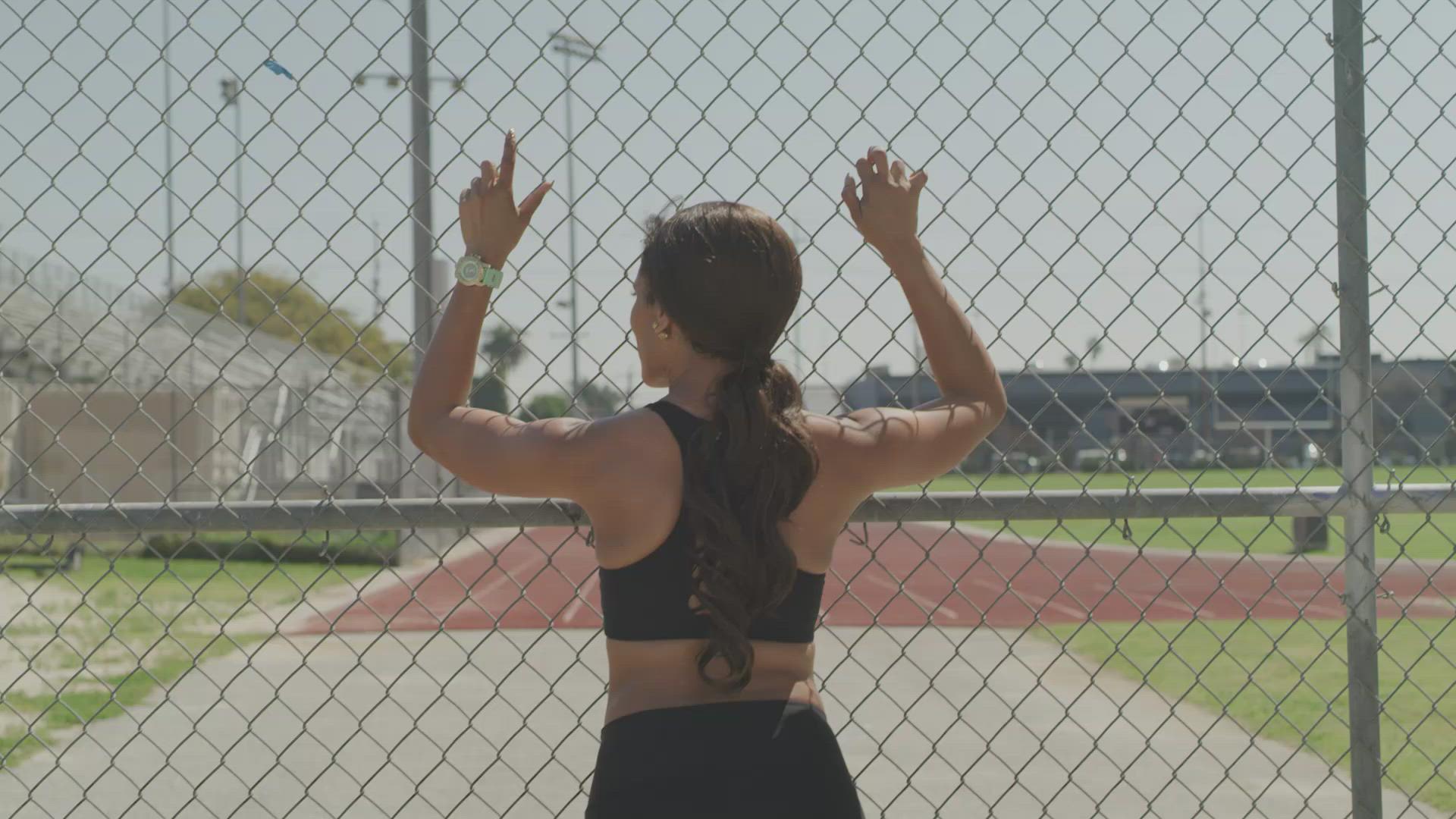 Runner Catching Her Breath FILMPAC