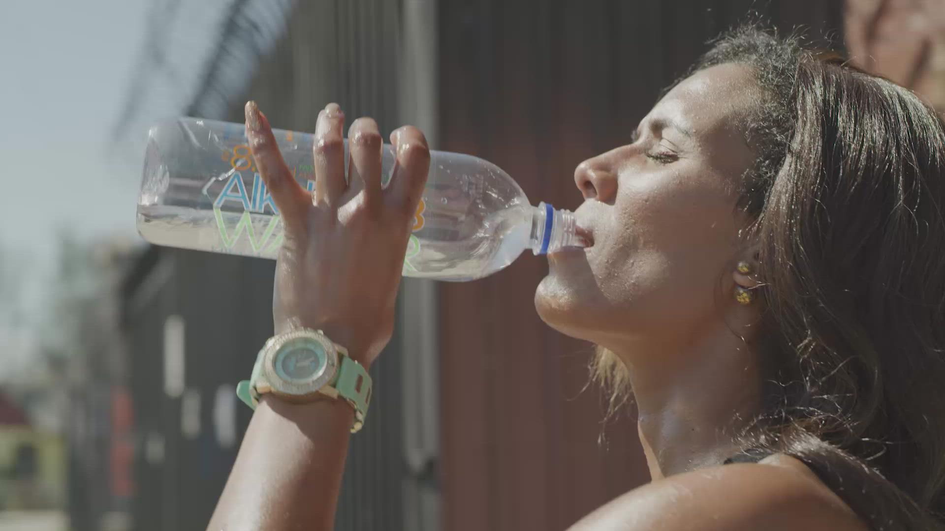 Athlete Taking a Water Break FILMPAC