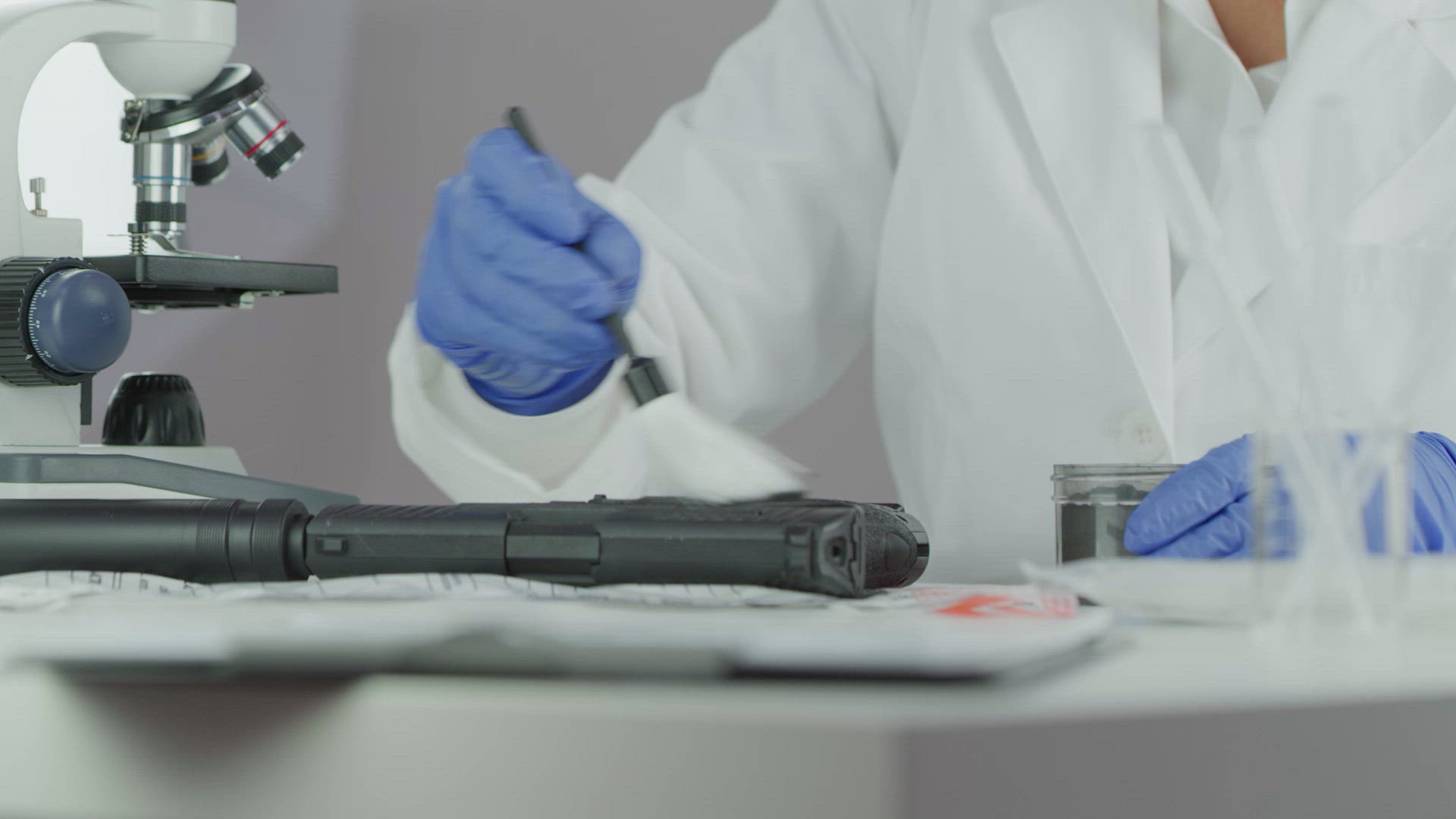 Forensic Lab Dusting Gun for Fingerprints FILMPAC