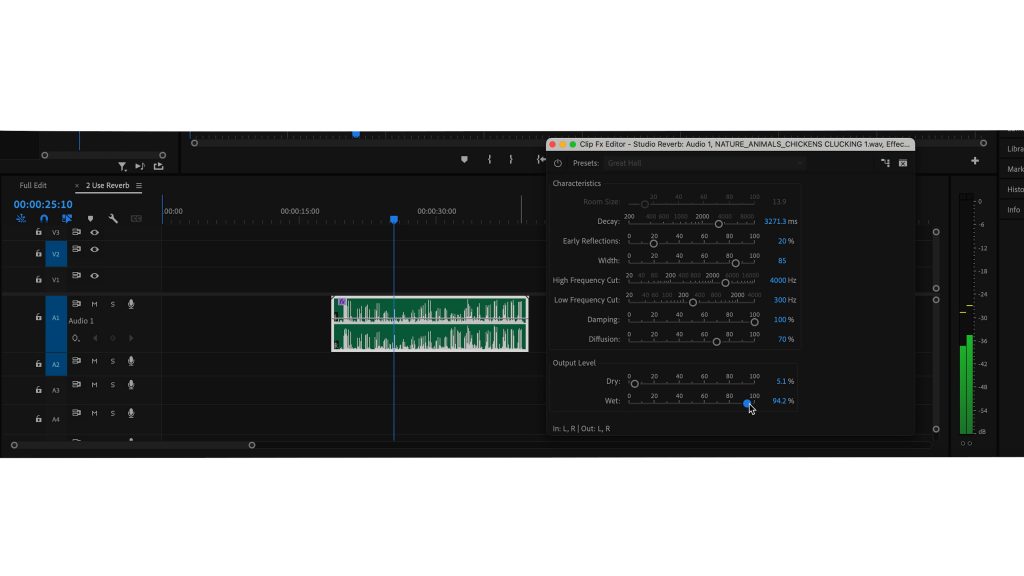 timeline video editing