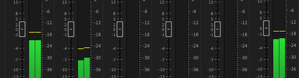 video audio meters