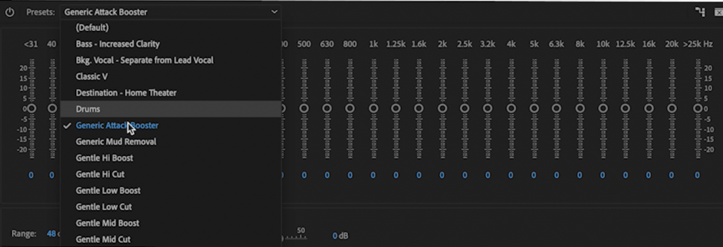 graphic EQ